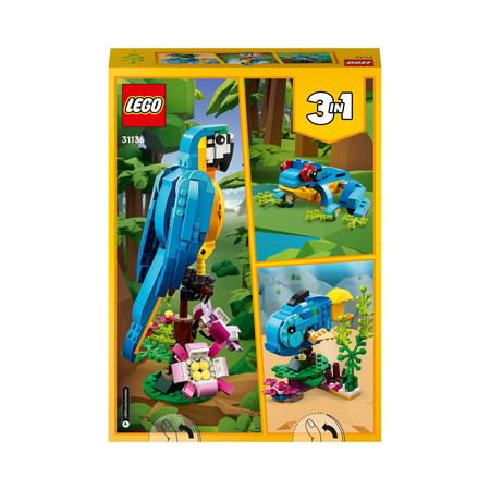 LEGO Creator 3 w 1 31136 Egzotyczna papuga 3w1