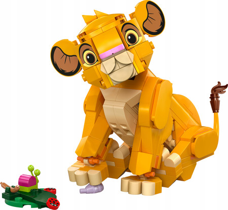 LEGO Disney 43243 Król Lew lwiątko Simba Lew Simba z Króla Lwa