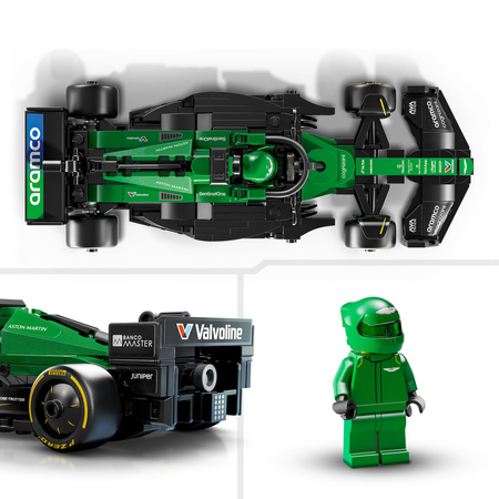 LEGO Speed Champions 77245 Bolid F1 Aston Martin Aramco AMR24 Wyścigówka