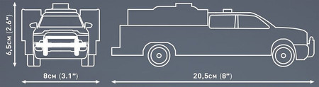 Klocki COBI 24612 RAM 3500 FIRE TRUCK Wóz Strażacki Straż Pożarna Pickup