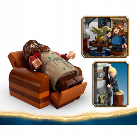 LEGO Harry Potter 76428 Chatka Hagrida Otwierany Dom 5 Figurek + Akcesoria