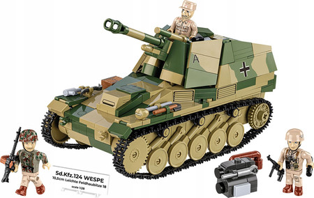 KLOCKI COBI 2598 działo samobieżne SD.KFZ.124 WESPE WESPA Executive