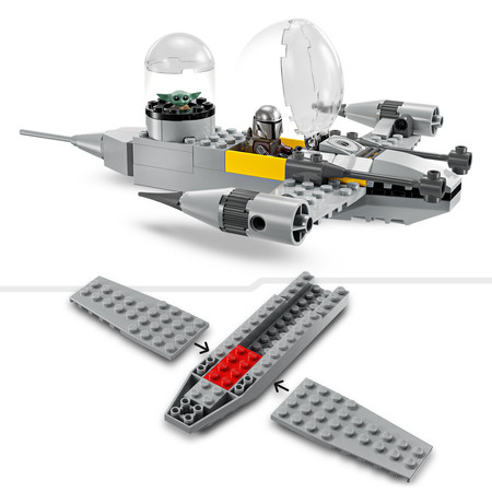 LEGO 75410 Star Wars - Myśliwiec N-1 Mando i Grogu Nowość