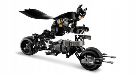 LEGO DC BATMAN 76273 FIGURKA BATMANA DO ZBUDOWANIA I BATCYKL batpod Motor