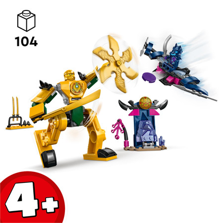 LEGO Ninjago Ruchomy Mech Robot bojowy Arina 71804 Wojownik Wilczej Maski