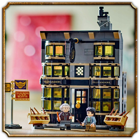LEGO Harry Potter 76439 Sklep Ollivandera i Sklep Madam Malkin