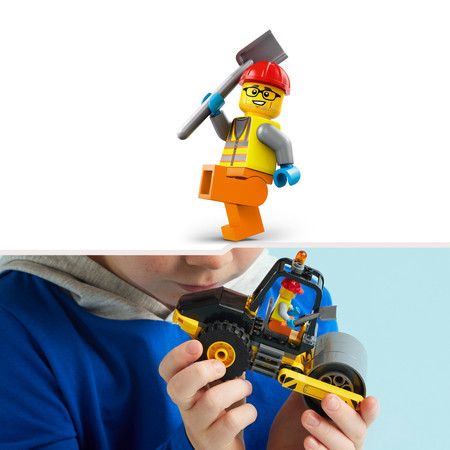 LEGO City 60401 Walec Budowlany Pojazd Budowa 5+