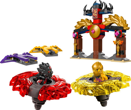 LEGO Ninjago 71826 Smocze Spinjitzu Zestaw Bitewny Wyrzutnia Smoczy Spinner