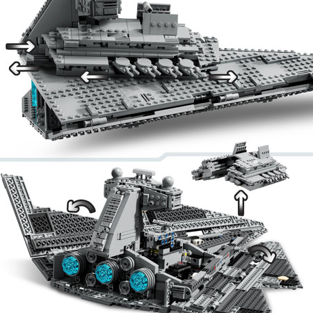 LEGO 75394 Star Wars Gwiezdny Niszczyciel Imperium Statek Kosmiczny