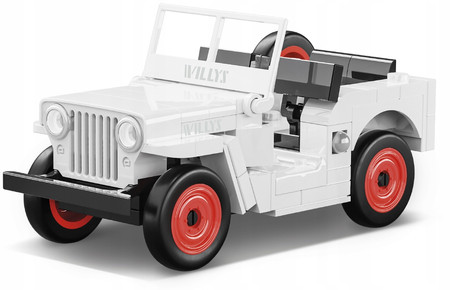 COBI 24518 JEEP WILLYS CJ-2A Wersja biała 111 KL.