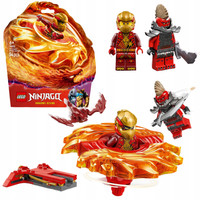 LEGO Ninjago 71823 Smoczy spinner Spinjitzu Kaia Wyrzutnia