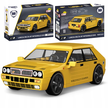 Klocki COBI 24515 Samochód Lancia Delta HF Integrale EVO 1991 LANCIA 61 El.