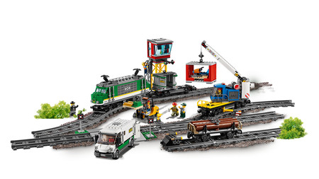 LEGO City 60198 Pociąg towarowy sterowany