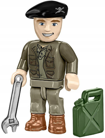 Klocki COBI 3124 Czołg PZKPFW VI TIGER AUSF.E 2IN1 862KL 114
