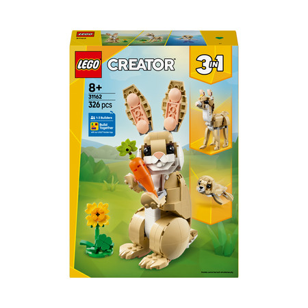 LEGO Creator 3w1 31162 Uroczy Króliczek Lama Foka Ryba Marchewka Słonecznik
