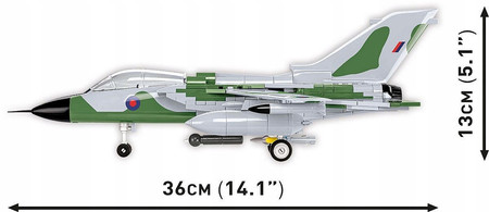 Klocki Wojskowe Cobi 5852 Samolot Myśliwiec Panavia Tornado 2 Figurki