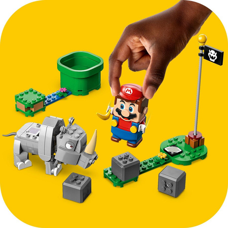 LEGO Super Mario 71420 Nosorożec Rambi - zestaw rozszerzający