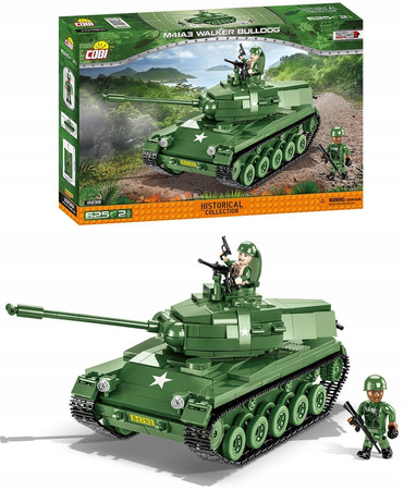 COBI 2239 AMERYKAŃSKI CZOŁG M41A3 WALKER BULLDOG