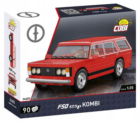 COBI YOUNGTIMER /24603/ FSO 125P KOMBI 90 KL
