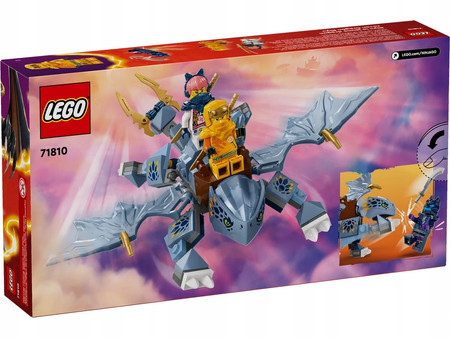 OUTLET Lego Ninjago Powstanie Smoków 71810 Mały smok Riyu Ruchomy Smok + 3 Figurki