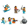 LEGO City 60470 Ekspres Polarny Arktycznych Odkrywców Pociąg Tory
