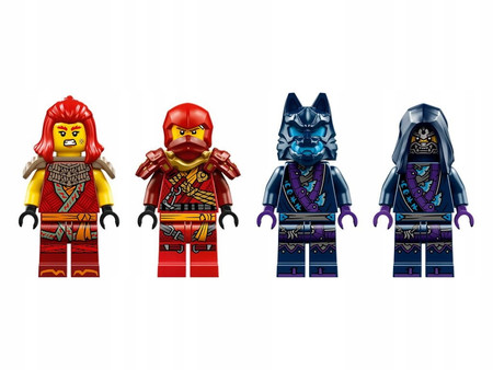 LEGO Ninjago Smocza Bitwa Kaia 71815 Ruchomy Smok + 4 Figurki Pojazd Działo