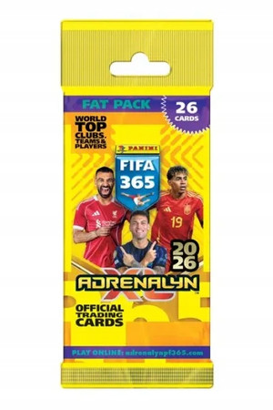 PANINI FIFA 365 2026 Saszetka FAT PACK 26 Kart