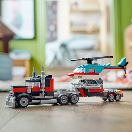 LEGO Creator 3in1 31146 Samochód Ciężarówka helikopter Cysterna SUV Samolot