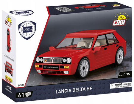 Klocki COBI 24508 Samochód Lancia Delta HF 61 EL. Model Auto