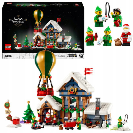 LEGO ICONS 10339 Poczta Świętego Mikołaja