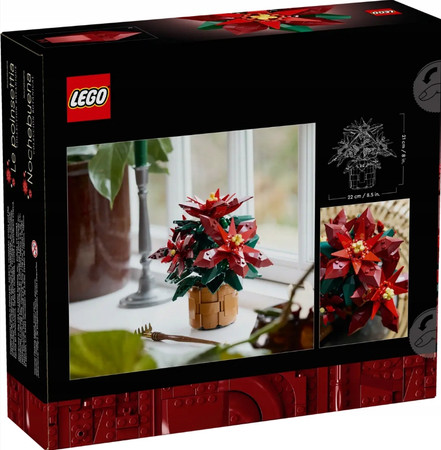 OUTLET LEGO Botanicals ICONS 10370 Gwiazda Betlejemska