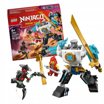 LEGO 71827 Ninjago -Mech w zbroi bojowej Zane'a Robot Nowość Zestaw bojowy