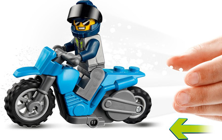 LEGO City Stuntz 60299 Konkurs Kaskaderski 2x Motocykl + Rampa Wyskocznia