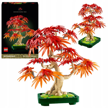 LEGO Botanicals 10348 Klon Palmowy Bonsai Drzewko