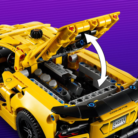 LEGO Technic 42205 Chevrolet Corvette Stingray Samochód Sportowy