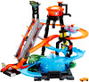 Tor Samochodowy Mattel Hot Wheels City FTB67 Mega Myjnia Atak Krokodyla