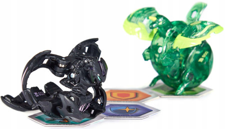 ZESTAW BAKUGAN LEGENDS BATTLE 5 FIGUREK KARTY