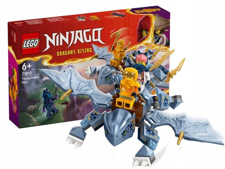 Lego Ninjago Powstanie Smoków 71810 Mały smok Riyu Ruchomy Smok + 3 Figurki