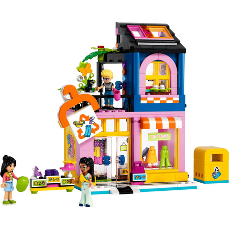 OUTLET LEGO Friends 42614 Sklep Z Używaną Odzieżą, Sklep Modowy W Stylu Vintage