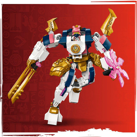 LEGO Ninjago Ruchomy Mech Żywiołu Technologii Sory 71807 Sora i wojownik