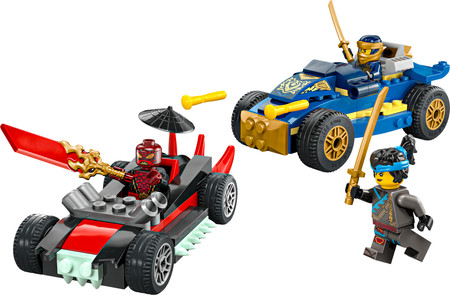 LEGO Ninjago Pojedynek wyścigowy Rogue kontra Drix 71840