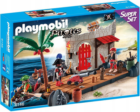 OUTLET Playmobil Twierdza Piratów 6146