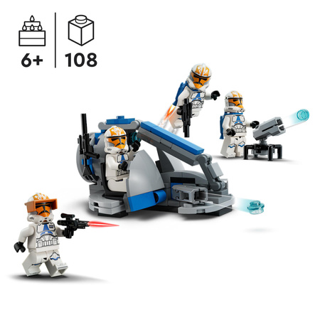 Lego STAR WARS Zestaw bitewny klonów Ahsoki 4 figu 75359