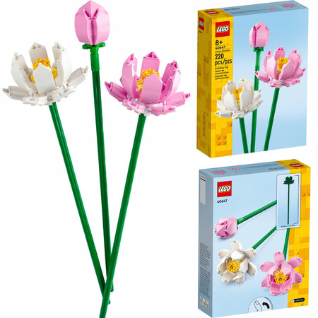 LEGO Creator 40647 Kwiaty lotosu Kwiat Kwiatki Botanical Collection