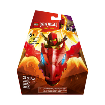 OUTLET LEGO Ninjago Kai i atak smoka 71801 Powstanie smoków złoty ogon Strażnik