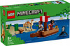 LEGO Minecraft 21259 Rejs Statkiem Pirackim Kałamarnica Wielbłąd 2x Pirat