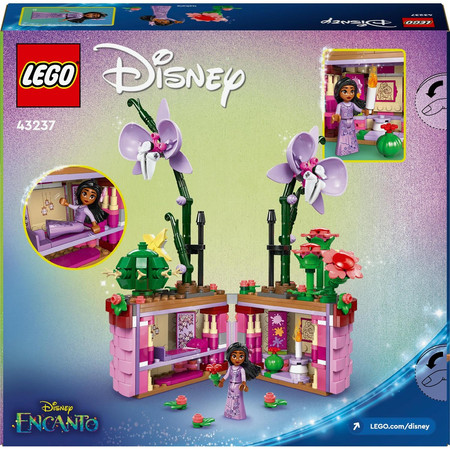 LEGO Disney 43237 Doniczka Isabeli Orchidea Kaktus Sekretne Pomieszczenie
