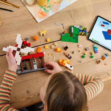 LEGO Minecraft 21262 Farma z wiatrakiem