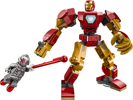 LEGO Super Heroes 76307 Mech Iron Mana kontra Ultron Marvel  Robot