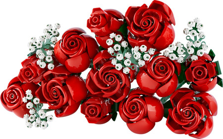 LEGO ICONS 10328 Bukiet róż 12 Czerwonych Róż Kwiaty kwiatki Botanical